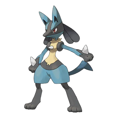 Beispiel-Pokémon-Artwork von Mega-Generator